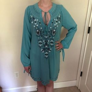 Abercrombie &Fitch embellished tunic dress